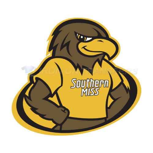 Southern Miss Golden Eagles Iron-on Stickers (Heat Transfers)NO.6307